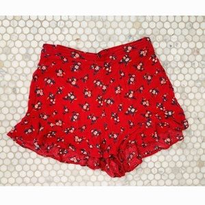 American Eagle Flowy Floral Shorts